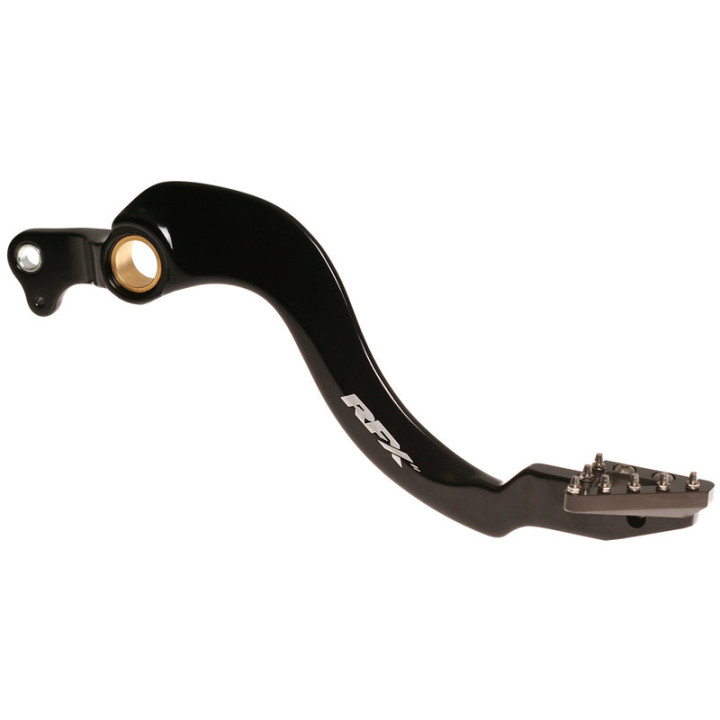 Pédale de frein arrière RFX pro st anodisé dur noir/anodisé dur titane Honda crf250/450 crf 450 r 2005-2025