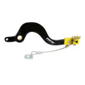 Pédale de frein arrière RFX pro ft noir/jaune Suzuki rmz250/450 rm-z 450 2008-2025