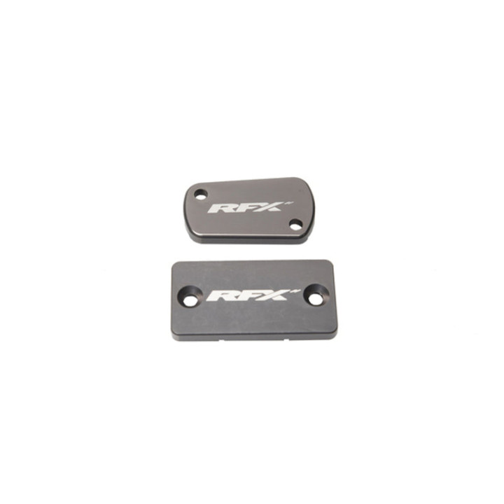 Jeu de bouchons de réservoir RFX pro gris minéral Suzuki rm-z 250 2007-2025