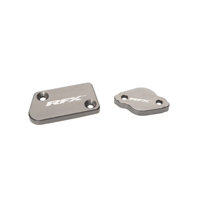 Jeu de bouchons de réservoir RFX pro gris minéral Yamaha yz 250 f 2007-2025