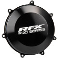 Couvre-carter d’embrayage anodisé dur noir RFX pro- Kawasaki kxf450 kx 450 2021-2024