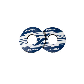 Paire de donuts de poignée RFX sport (X Bleu) | Oxmoto