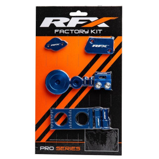 Kit d'habillage anodisé RFX Factory - Brembo - bleu | Oxmoto