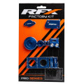 Kit d'habillage anodisé RFX Factory - Brembo - bleu | Oxmoto