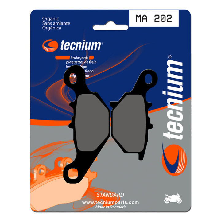 Plaquettes de frein Tecnium route organique - MA202 | Oxmoto