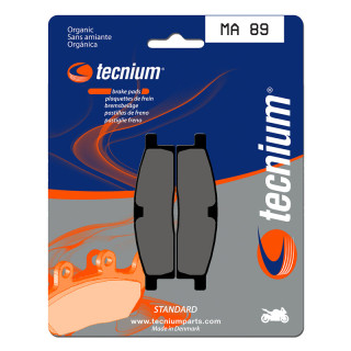 Plaquettes de frein Tecnium route organique - MA89 | Oxmoto