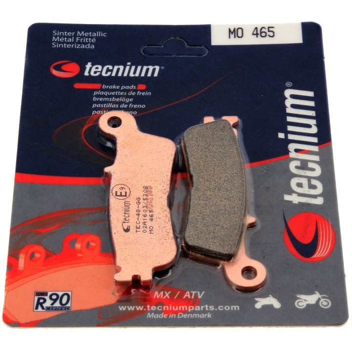 Plaquettes de frein Tecnium MX/Quad métal fritté - MO465