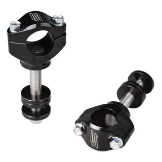 Pontets de guidon Scar Ø28.6mm +30 à 45mm té de fourche Scar
