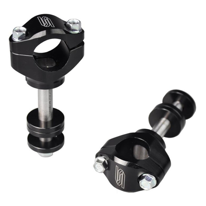 Pontets de guidon Scar Ø28.6mm +30 à 45mm té de fourche Scar