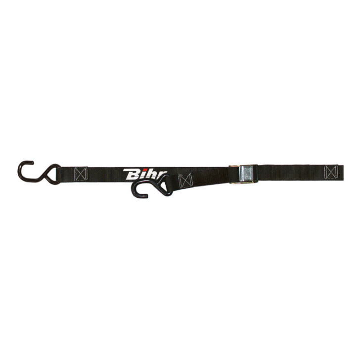 Sangles à boucles Bihr noir | Oxmoto