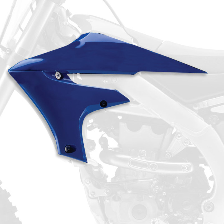 Ouïes de radiateur Polisport bleu Yamaha yz450f yz 450 f 2018-2021