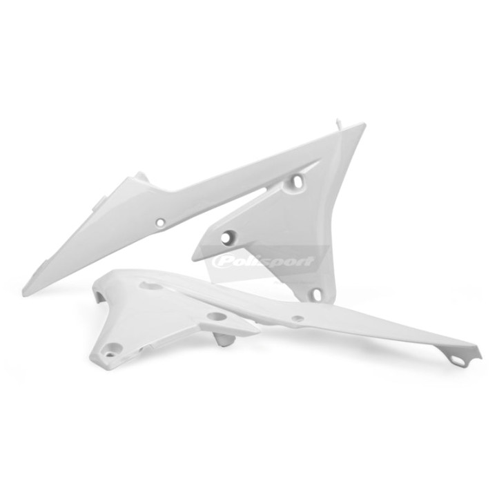 Ouïes de radiateur Polisport blanc Yamaha yz250f/yz450f yz 250 f 2014-2018