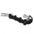 Protection d'échappement Polisport long noir | Oxmoto