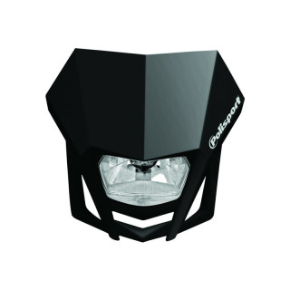 Plaque phare Polisport lmx noir Beta rr 250 2T 2019-2024