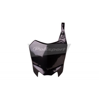 Plaque numéro frontale Polisport noir Honda CRF110F | Oxmoto