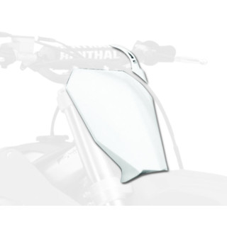 Plaque numéro frontales Polisport blanc Honda crf450r/rx crf 450 r 2017-2020