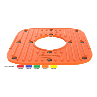 Caoutchouc de remplacement trépied Polisport orange | Oxmoto