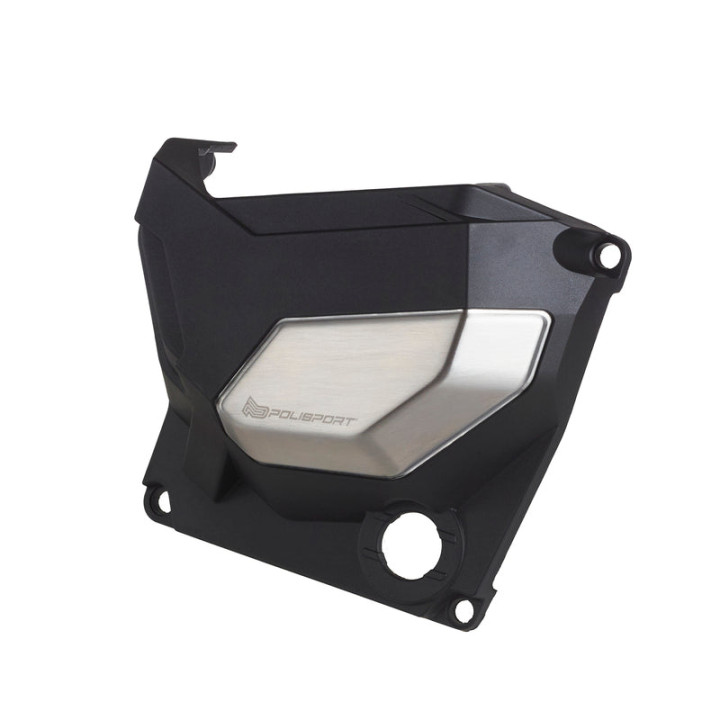 Couvre-carter droit Polisport noir - Kawasaki z900 z 900 2017-2024