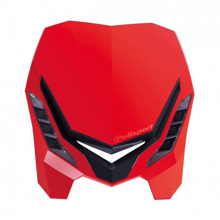 Plaque phare Polisport E-Blaze rouge | Oxmoto
