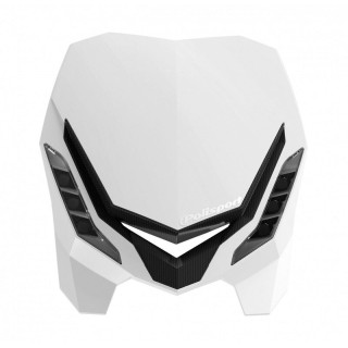 Plaque phare Polisport E-Blaze blanc | Oxmoto