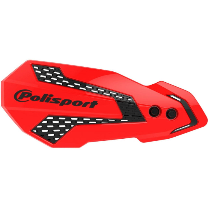 Protège-mains Polisport MX Flow rouge / noir - Honda CRF450R / RX