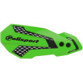 Protège-mains Polisport MX Flow vert / blanc - Kawasaki KX250F / 450F