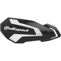 Protège-mains Polisport MX Flow noir / blanc - Kawasaki KX250F / 450F