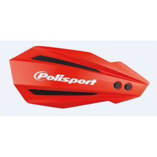 Protège-mains Polisport MX BULLIT Rouge - Honda CRF | Oxmoto