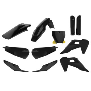 Kit plastique Polisport noir Husqvarna fc 250 2019-2022