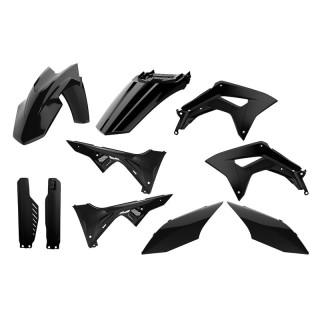 Kit plastique Polisport noir - Honda CRF 150L | Oxmoto