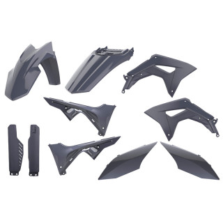 Kit plastique Polisport gris - Honda crf 150l crf 150 l 2017-2023