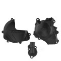 Kit protection de carter d'embrayage, d'allumage et de pompe à eau Polisport - Honda CRF 450 R (17-22)