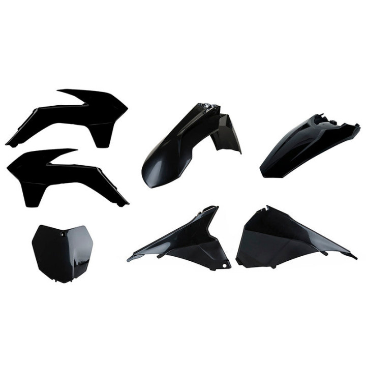 Kit plastique Polisport noir - KTM xc 450 sx-f 2013-2015