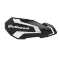 Protège-mains Polisport MX Flow - noir/blanc | Oxmoto