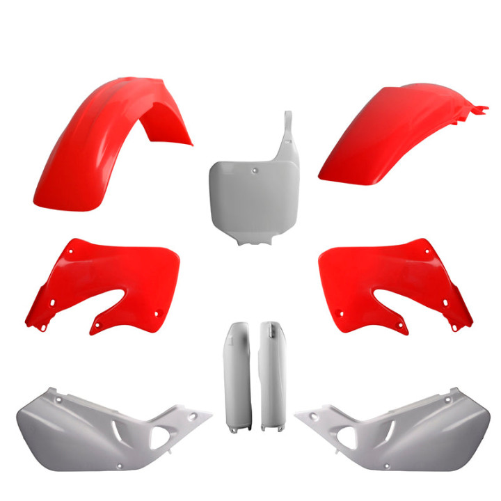 Kit plastique Polisport rouge Honda cr 1998-1999 | Oxmoto