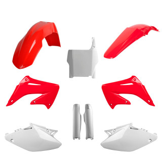 Kit plastique Polisport rouge Honda cr 2002-2007 | Oxmoto