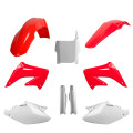 Kit plastique Polisport rouge Honda cr 2002-2007 | Oxmoto