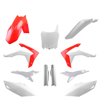 Kit plastique Polisport rouge Honda crf 2013-2017 | Oxmoto