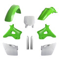 Kit plastique Polisport vert Kawasaki kx 1994-1998 | Oxmoto