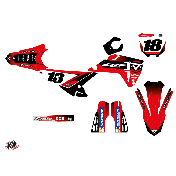 Kit déco personnalisé Honda oxmoto.fr | Oxmoto