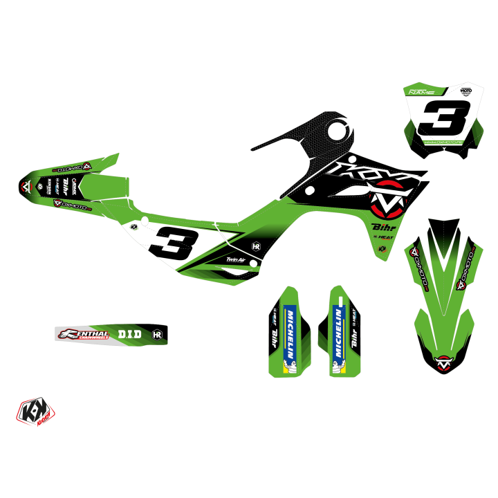 Kit déco personnalisé Kawasaki oxmoto.fr | Oxmoto