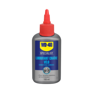 Lubrifiant vélo chaine conditions humides WD 40 Specialist® - 100ml