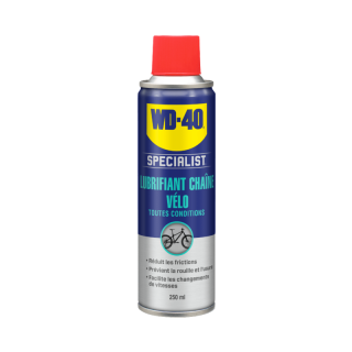Lubrifiant vélo chaine toutes conditions WD 40 Specialist® - Spray 250ml