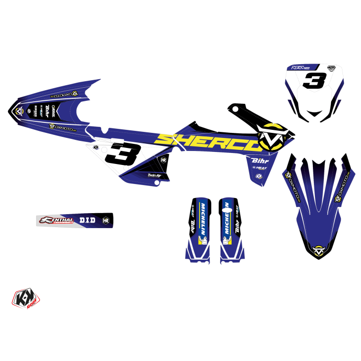 Kit déco personnalisé sherco oxmoto.fr | Oxmoto