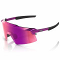 Lunettes de sport 100% aerocraft violet chrome | Oxmoto