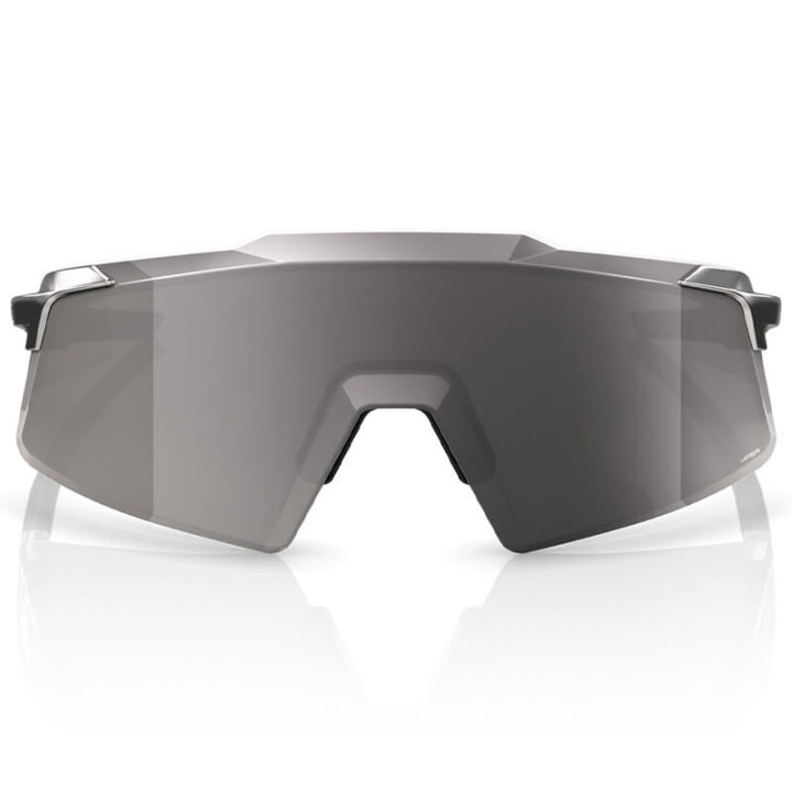 Lunettes de sport 100% aerocraft gris chrome - hiper