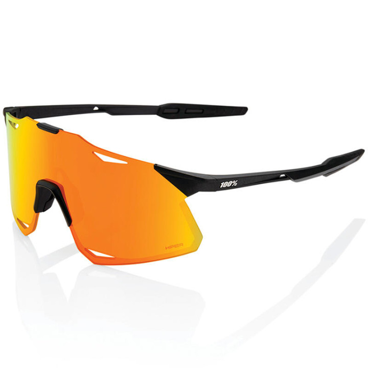 Lunettes de sport 100% hypercraft noir mat - hiper | Oxmoto