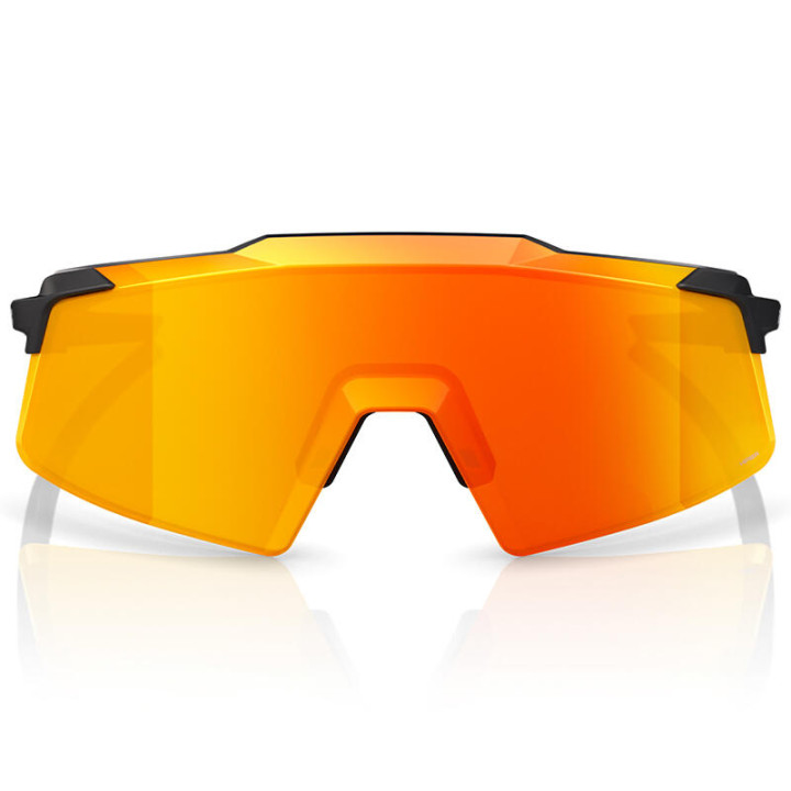 Lunettes de sport 100% aerocraft noir - hiper | Oxmoto