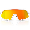 Lunettes de sport 100% slendale blanc mat - hiper | Oxmoto