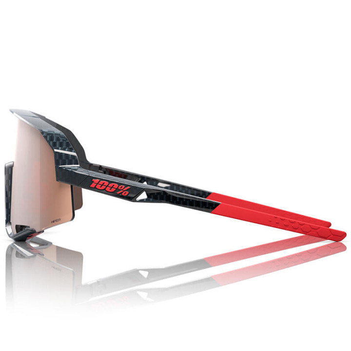 Lunettes de sport 100% slendale carbon - hiper | Oxmoto